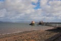 Mumbles pier, Swansea, Wales, UK Royalty Free Stock Photo