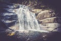 Mumlava waterfall, Harrachov, Giant Mountains, Krkonose National Park, Czech Republic - Image Royalty Free Stock Photo