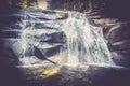 Mumlava waterfall, Harrachov, Giant Mountains, Krkonose National Park, Czech Republic - Image Royalty Free Stock Photo