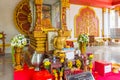 Mummified monk body, Wat Khunaram Temple, Koh Samui, Thailand Royalty Free Stock Photo