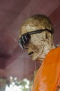 Mummified Monk, Koh Samui Royalty Free Stock Photo