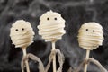 Mummy cake pops