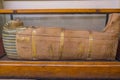 Mummy casket in the Museum of Egyptian Antiquities, Egyptian Museum, in Cairo, Egypt Royalty Free Stock Photo