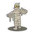 Mummy character cartoon