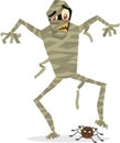 Mummy halloween character illustration