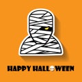mummy halloween icon