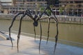 Mummy by Louis BourgeoisThe sculpture is a monumental steel spider, almost 9 meters tall. The French wo