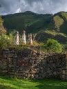 Mummy museum in the town of Leymebamba, Peru. Royalty Free Stock Photo