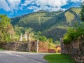 Mummy museum in the town of Leymebamba, Peru. Royalty Free Stock Photo