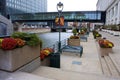 Mums on Milwaukee River Walk  821070 Royalty Free Stock Photo