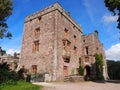 Muncaster Castle in Cumbria, Northern England Royalty Free Stock Photo