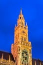 Munchen New Town Hall Marienplatz Royalty Free Stock Photo