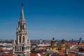 Munchen town hall tower Royalty Free Stock Photo