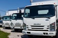 Isuzu Motors truck dealership. Isuzu is a Japanese commercial vehicle and diesel engine manufacturer II