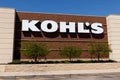 Muncie - Circa April 2018: Kohl`s Retail Store Location. Kohl`s operates over 1,100 Discount Stores I Royalty Free Stock Photo