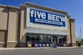 Muncie, IN - Circa August 2016: Five Below Retail Store. Five Below is a chain that sells products that cost up to $5 VI Royalty Free Stock Photo