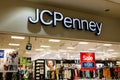 Muncie - Circa August 2018: JC Penney Retail Mall Location. JCP is an Apparel and Home Furnishing Retailer IV Royalty Free Stock Photo
