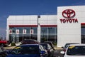 Muncie, IN - Circa August 2016: A Local Toyota Car and SUV Dealership. Toyota is a Japanese Automaker Headquartered Near Tokyo II
