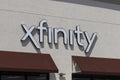 Xfinity branded Comcast consumer retail store. Comcast owns NBCUniversal, Xfinity Internet and DreamWorks Animation