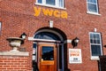 Muncie - Circa January 2018: Logo and signage of a local YWCA - eliminating racism, empowering women