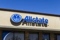 Muncie - Circa March 2017: Allstate Insurance Logo and Signage II