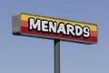 Menards Home Improvement store. Menards sells assorted building materials, tools, and gardening supplies Royalty Free Stock Photo