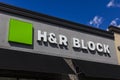 Muncie - Circa September 2016: H&R Block Retail Tax Preparation Location. Block Operates 12,000 Locations II