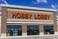 Muncie - Circa September 2016: Hobby Lobby Retail Location. Hobby Lobby is a Privately Owned Christian Principled Company II Royalty Free Stock Photo