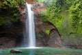 Munduk waterfall indonesia asia in the Bali Royalty Free Stock Photo