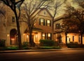 Munger Place Historic District neighborhood in Dallas, Texas USA.