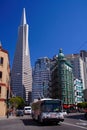 MUNI bus, San Francisco Royalty Free Stock Photo