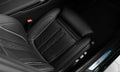 Modern car BMW Alpina D5 S interior with elegant sport elements