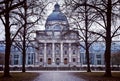 Munich - Bavarian State Chancellery, winter view Royalty Free Stock Photo