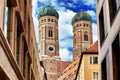 Munich Cathedral Liebfrauenkirche in Munich, Germany Royalty Free Stock Photo