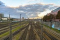 Munich Central Railway Royalty Free Stock Photo