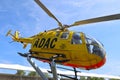 ADAC rescue helicopter on display