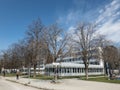 Munich, Germany, april 04, 2019: bwi gmbh headquarter of munich, also the headquarter of the germany army in munich