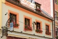 Augustiner brewery sign in Munich, Germany