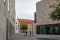 Synagogue Ohel Jakob and Jewish Museum in Munich Royalty Free Stock Photo