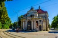 MUNICH, GERMANY, AUGUST 20, 2015: View of the bavarian national museum in munich...IMAGE Royalty Free Stock Photo