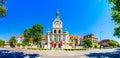 MUNICH, GERMANY, AUGUST 20, 2015: View of the bavarian national museum in munich...IMAGE Royalty Free Stock Photo