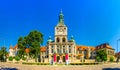 MUNICH, GERMANY, AUGUST 20, 2015: View of the bavarian national museum in munich...IMAGE Royalty Free Stock Photo