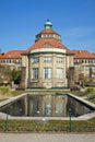 Munich, Germany - Botanical Garden central building detail with