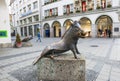 Munich, Germany, Bronze boar.