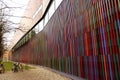 MUNICH, Brandhorst museum colorful facade