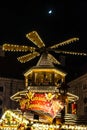 Munich, Germany - Dec 19, 2023: Christmas market at Residenz in Munich, Bavaria, Germany, Europe