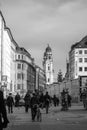 Odeonsplatz in Munich, Bavaria, Germany