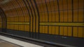 Munich, Germany. Interior of a subway station Theresienwiese. Der Bahnhof Theresienwiese. U-Bahn U4 U5 Munchen