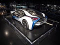 MUNICH, GERMANY - Jul 26, 2020: Futuristic car in BMW Museum Royalty Free Stock Photo