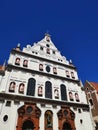 Munich, Germany - June 28, 2019: Facade of Michaelskirche St Michael is a Jesuit church in Munich